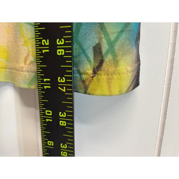 Y2K Body Central Women Baby Doll Floral‎ Boho Artsy Midi Dress Size M Abstract - Picture 6 of 8